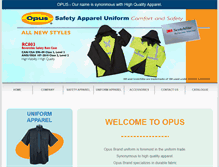 Tablet Screenshot of opusopus.ca